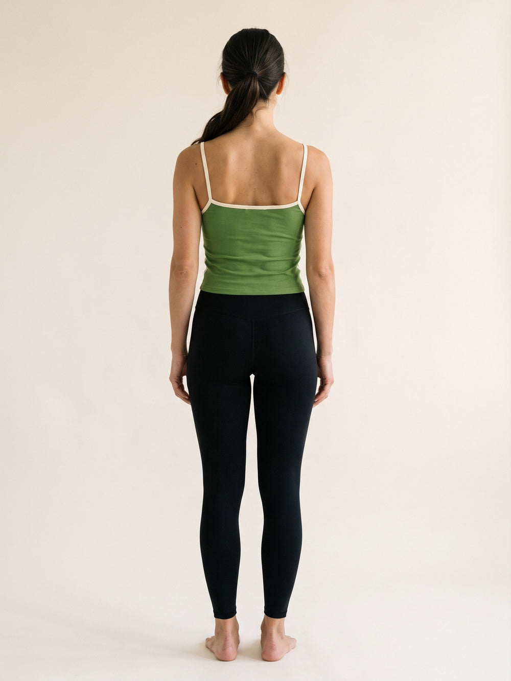 VERT · Essential Cami Top VERT, vue portée