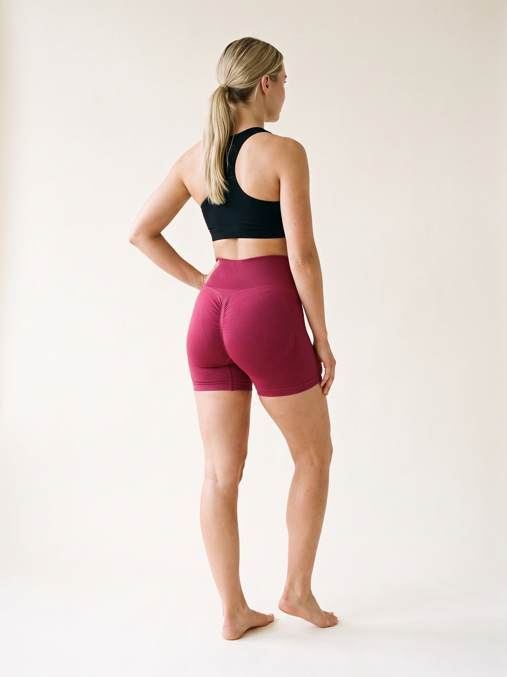 Winter Berry · Lift Seamless Shorts Winter Berry, vue portée