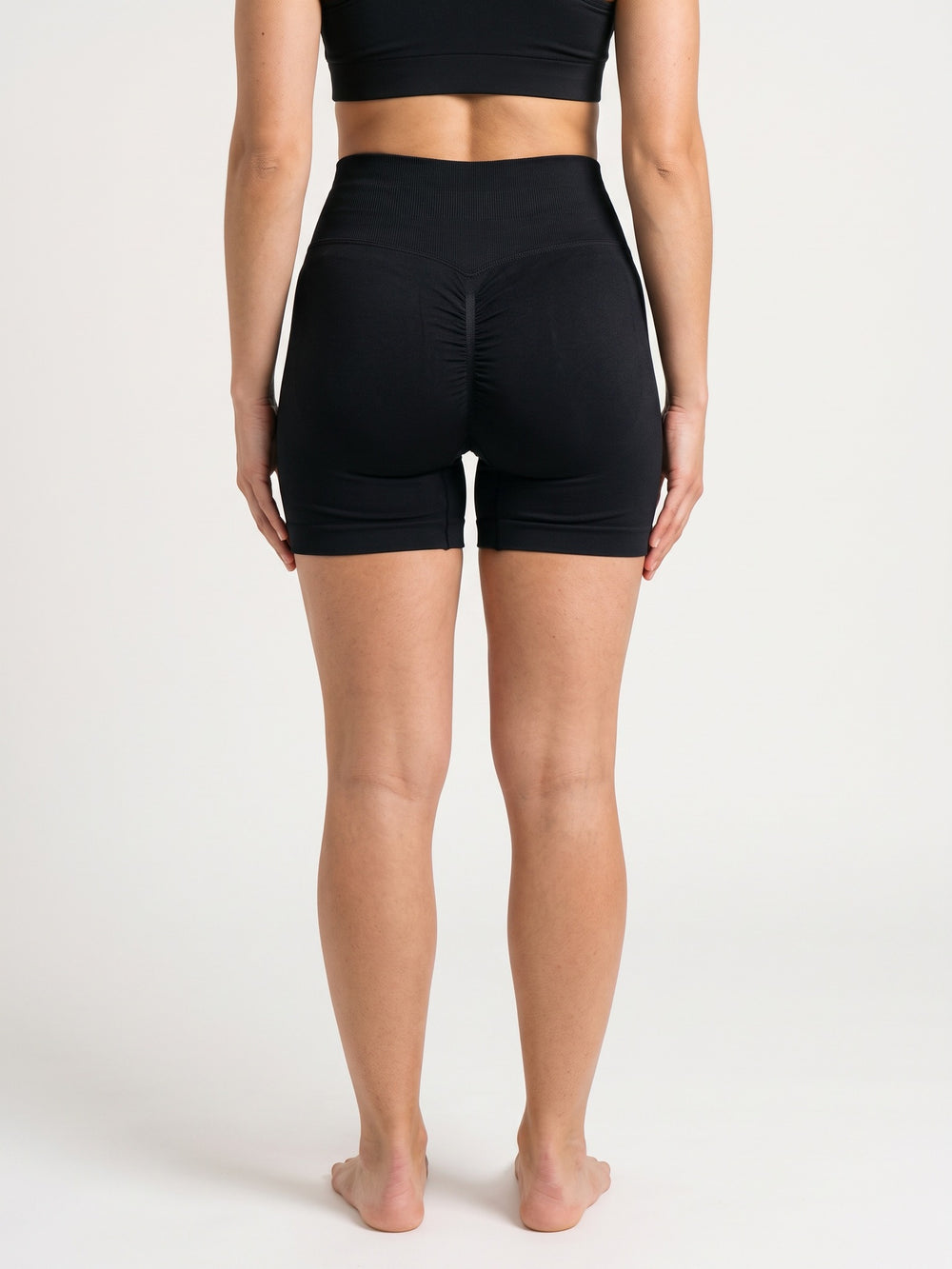 BLACK · Lift Seamless Shorts BLACK, gros plan produit